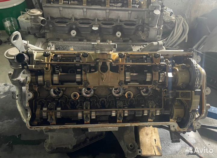 Двигатель BMW X5 2002 N62B44 E65 N62 11000427234