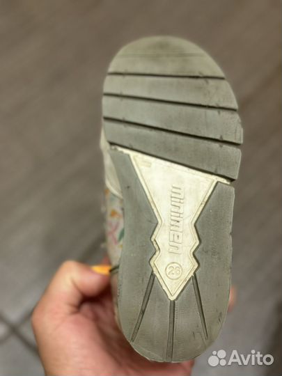 Кроссовки minimen для девочки, 26 размер, турция