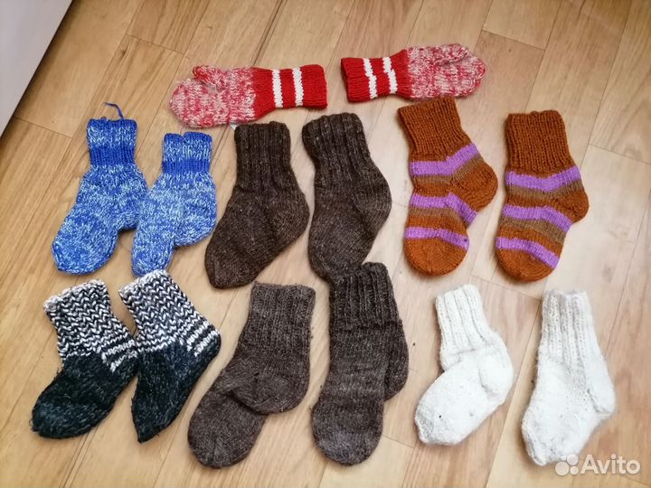 Носки вязаные детские