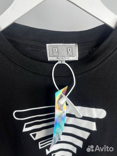 Cav Empt свитшот черный оверсайз