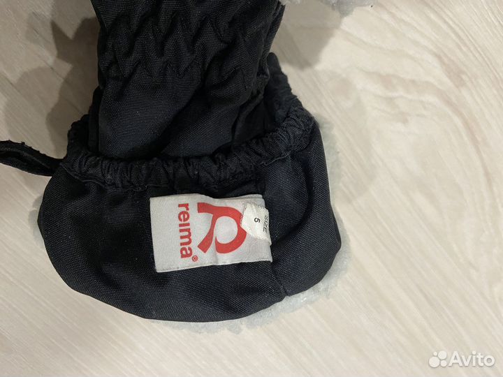 Варежки краги reima 5 черные