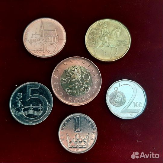 Монеты Чехии