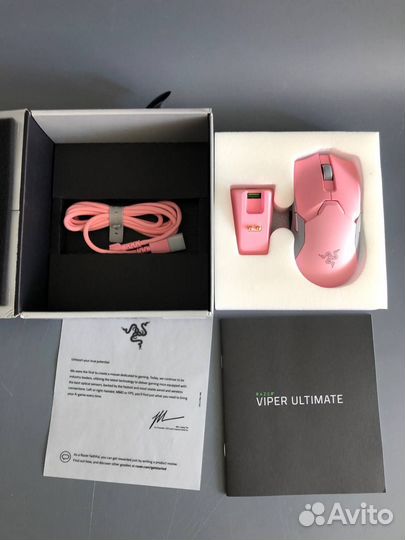 Мышь Razer Viper Ultimate Pink