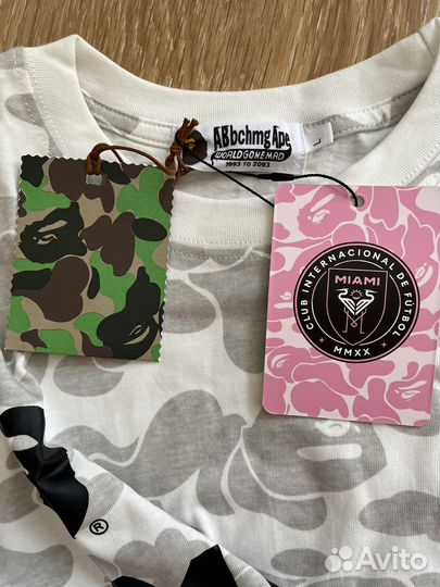 Bape inter miami футболка