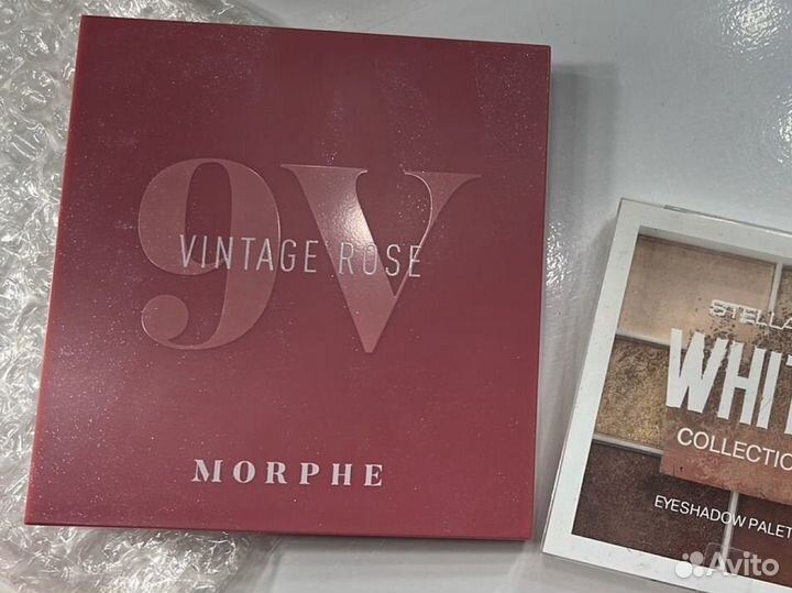 Палетка теней morphe 9V vintage rose