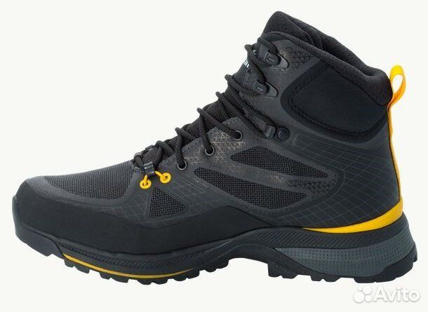 Ботинки JW Force Trekker WP Mid black/yellow м