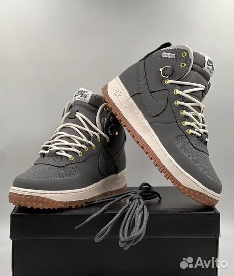 Nike air force 1 duckboot с мехом