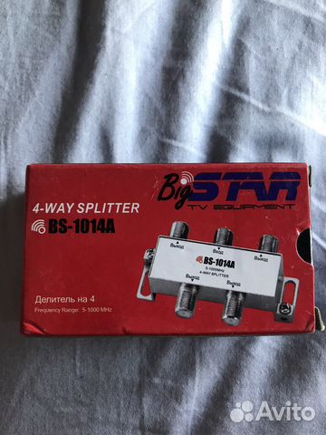 Делитель (Сплиттер) на 2 и 4 выхода