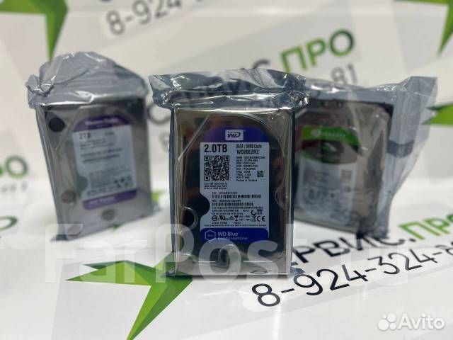 Жесткий диск WD Purple 2тб