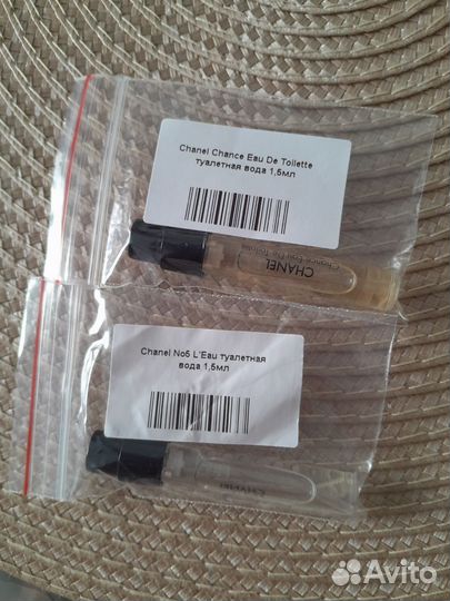 Пробники Chanel Chance, Chanel No5 L'eau