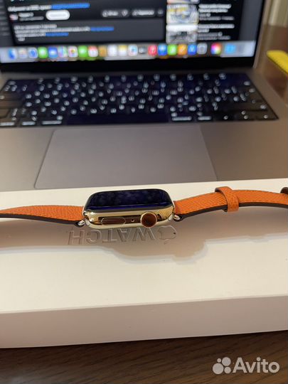 Часы apple watch 8 45 mm stainless steel