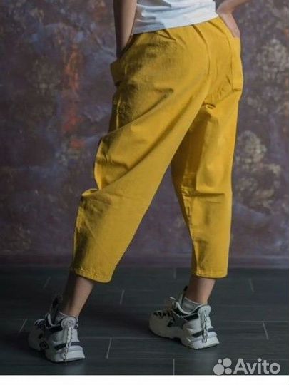 Джинсы багги