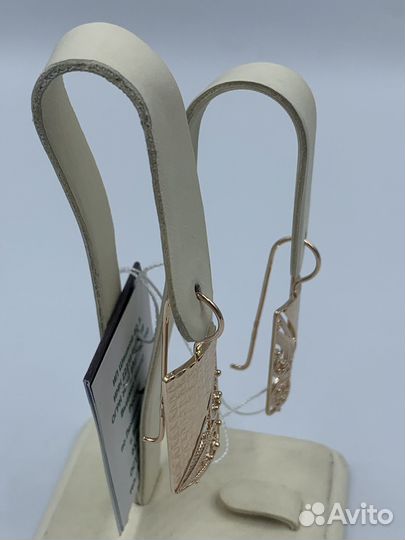 Золотые серьги