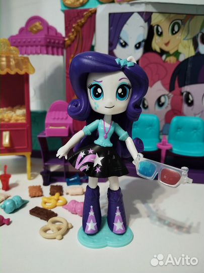 My little pony Rarity +кинотеатр