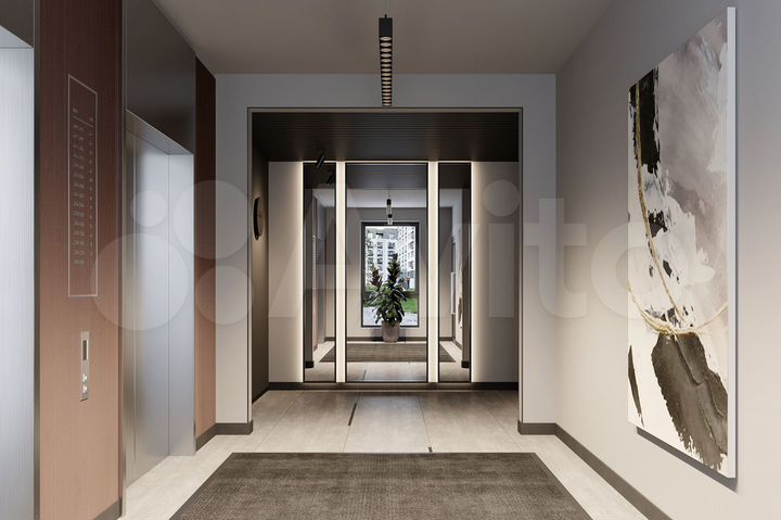 2-к. квартира, 58,2 м², 2/5 эт.