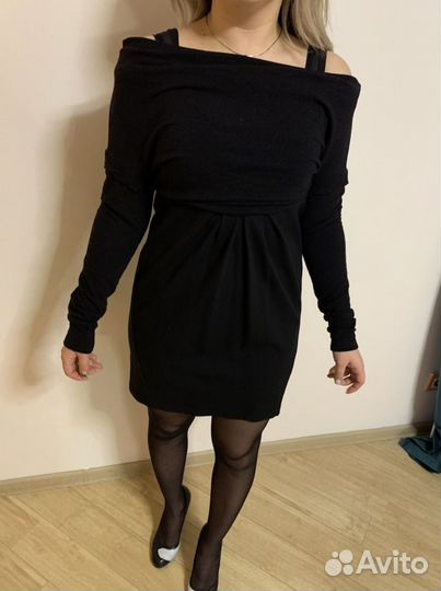 Вечернее черное платье imaggi