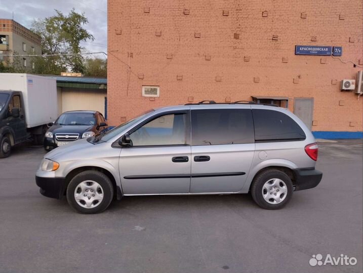 Dodge Caravan 3.3 AT, 2002, 3 500 км