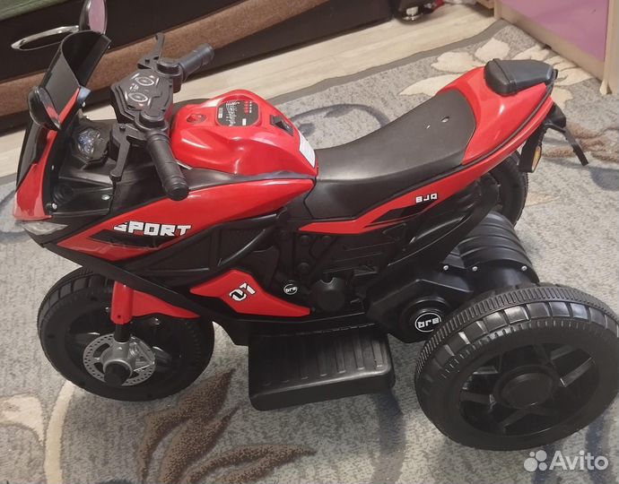 Детский электро мотоцикл