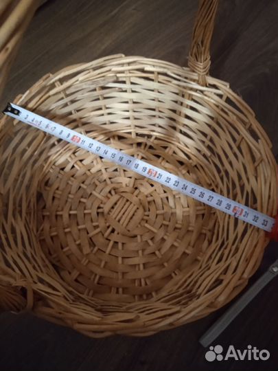 Корзина плетеная большая