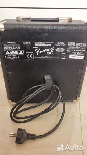 Комбоусилитель fender frontman 10G