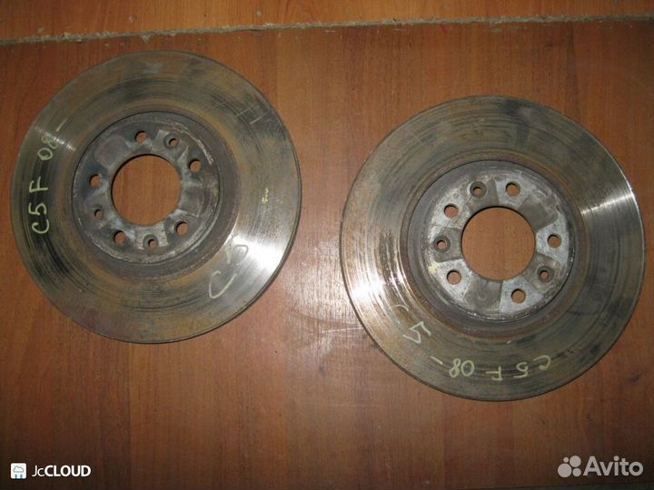 Тормозной диск на citroen C5 2008 RD, RW