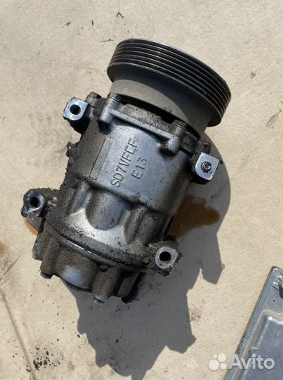 Компрессор кондиционера ларгус рено