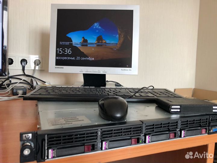 Сервер HP ProLiant DL360 G7/X5670x2 /64Gb /600GBx4