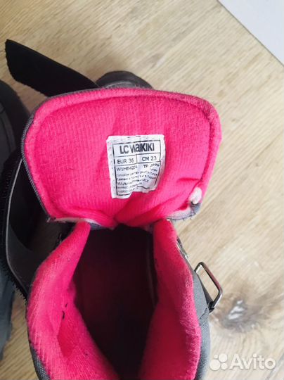 Осенние ботинки для девочки