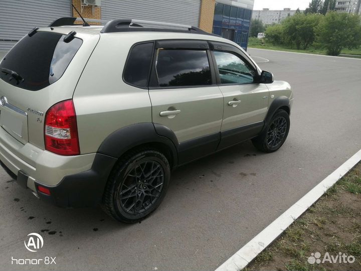 Hyundai Tucson 2.7 AT, 2007, 225 200 км