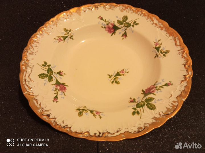 Набор тарелок фарфор