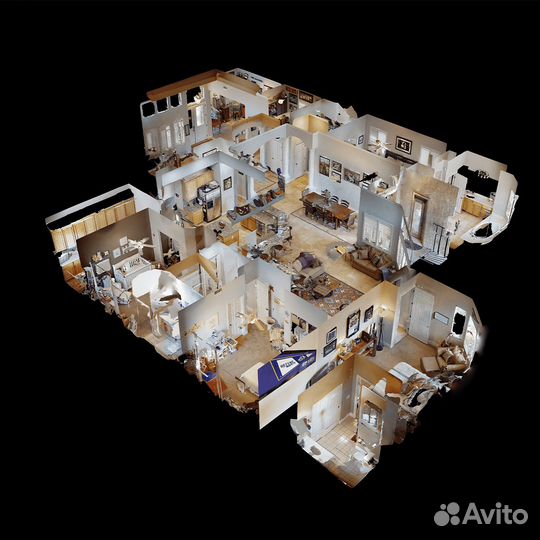 Matterport axis для съемки 3D туров с телефона