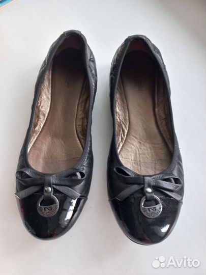 Балетки кожаные Италия 35