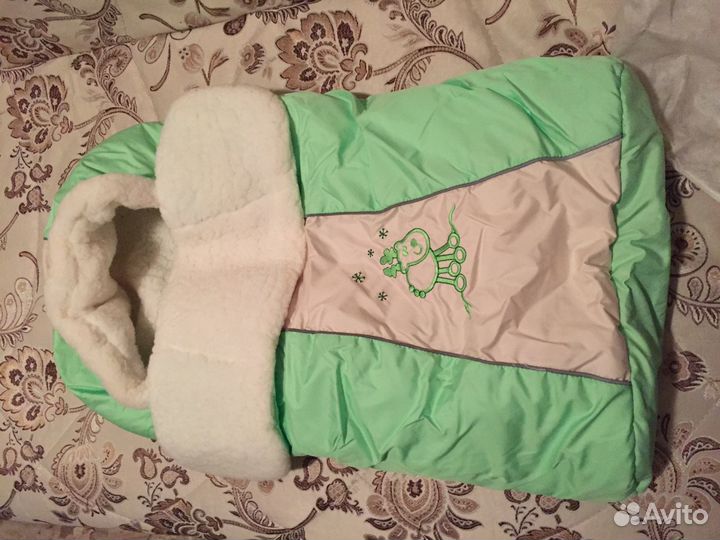 Зимний конверт-кокон