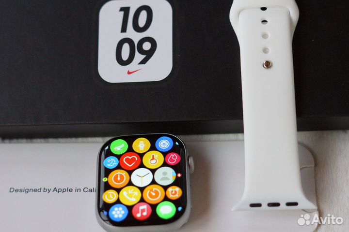 Часы apple watch 8 45 mm silver