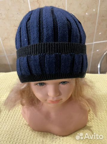 Утепленные шапки шерсть, флис 54-56