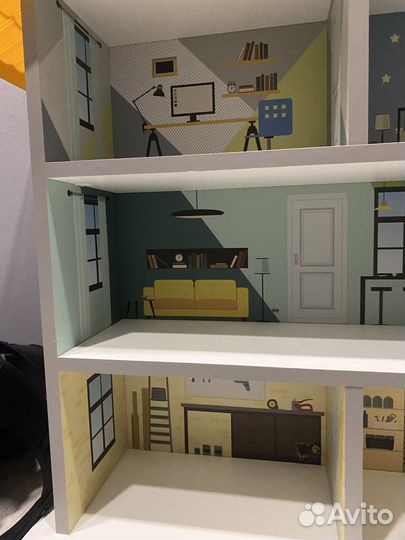 Кукольный домик, гараж. Полка в детскую