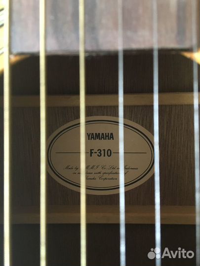 Акустическая гитара yamaha F-310