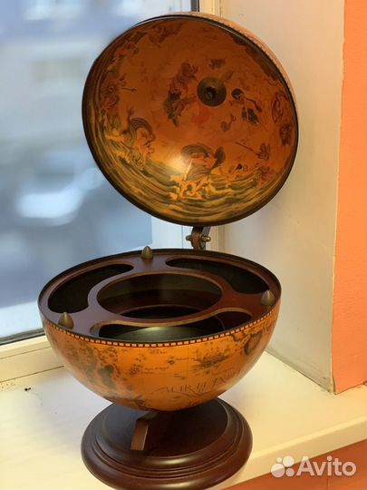 Мини бар глобус