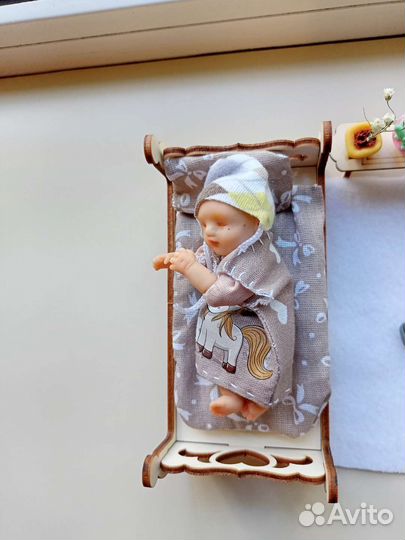 Кукла реборн мини