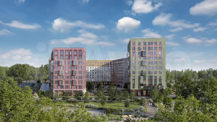 Квартира-студия, 26,8 м², 4/9 эт.