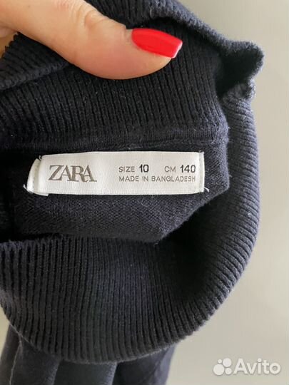 Водолазка zara 140