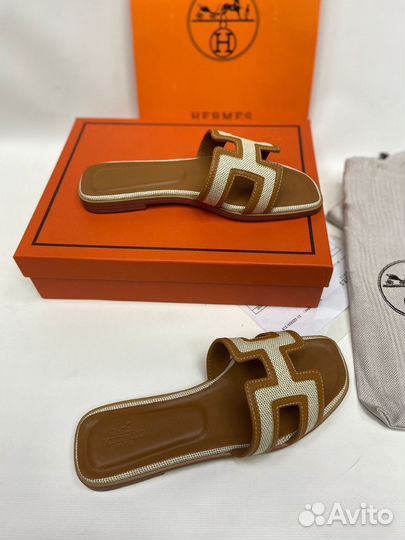 Шлепки Hermes женские Размер 36-41