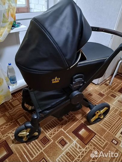 Коляска Lonex 3 в 1 эко кожа