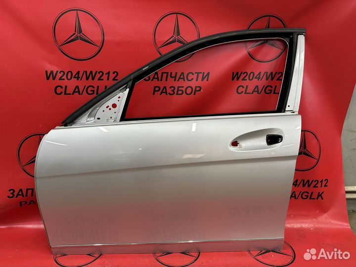 Дверь передняя левая в сборе Mercedes W204 цвет775