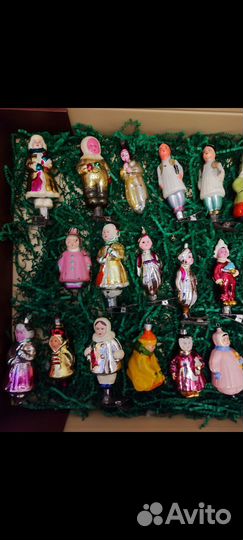 Елочные игрушки СССР