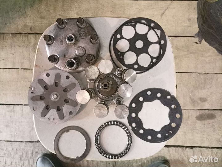 Муфта,поршни Компрессора кондиционераSanden sd7h15