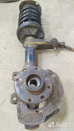 Стойка передняя в сборе левая Chevrolet Lanos