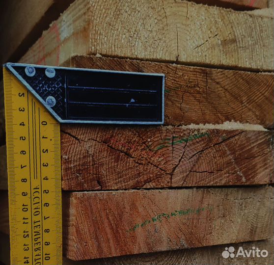 Строганная лиственница: доски 40x100 мм