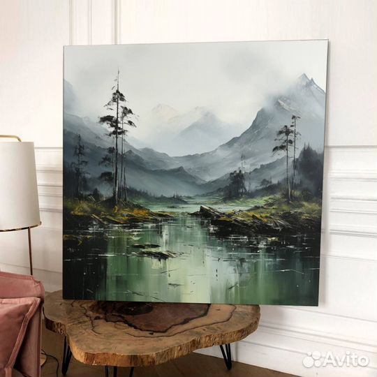 Темные интерьерные картины на заказ