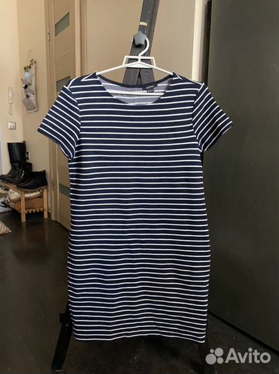 Платье женское в полоску ostin